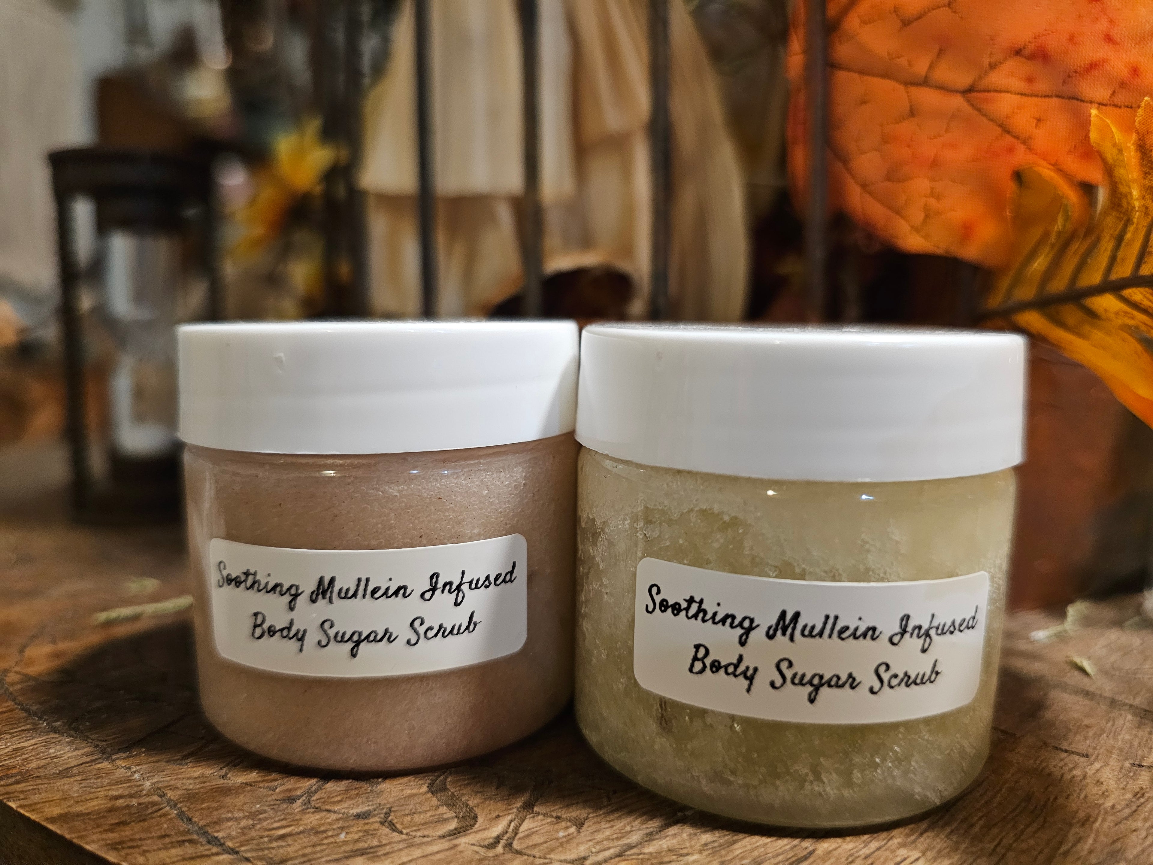 Soothing Mullein Infused Body Sugar Scrub