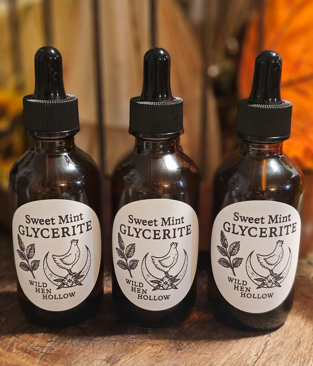Sweet Mint Glycerite