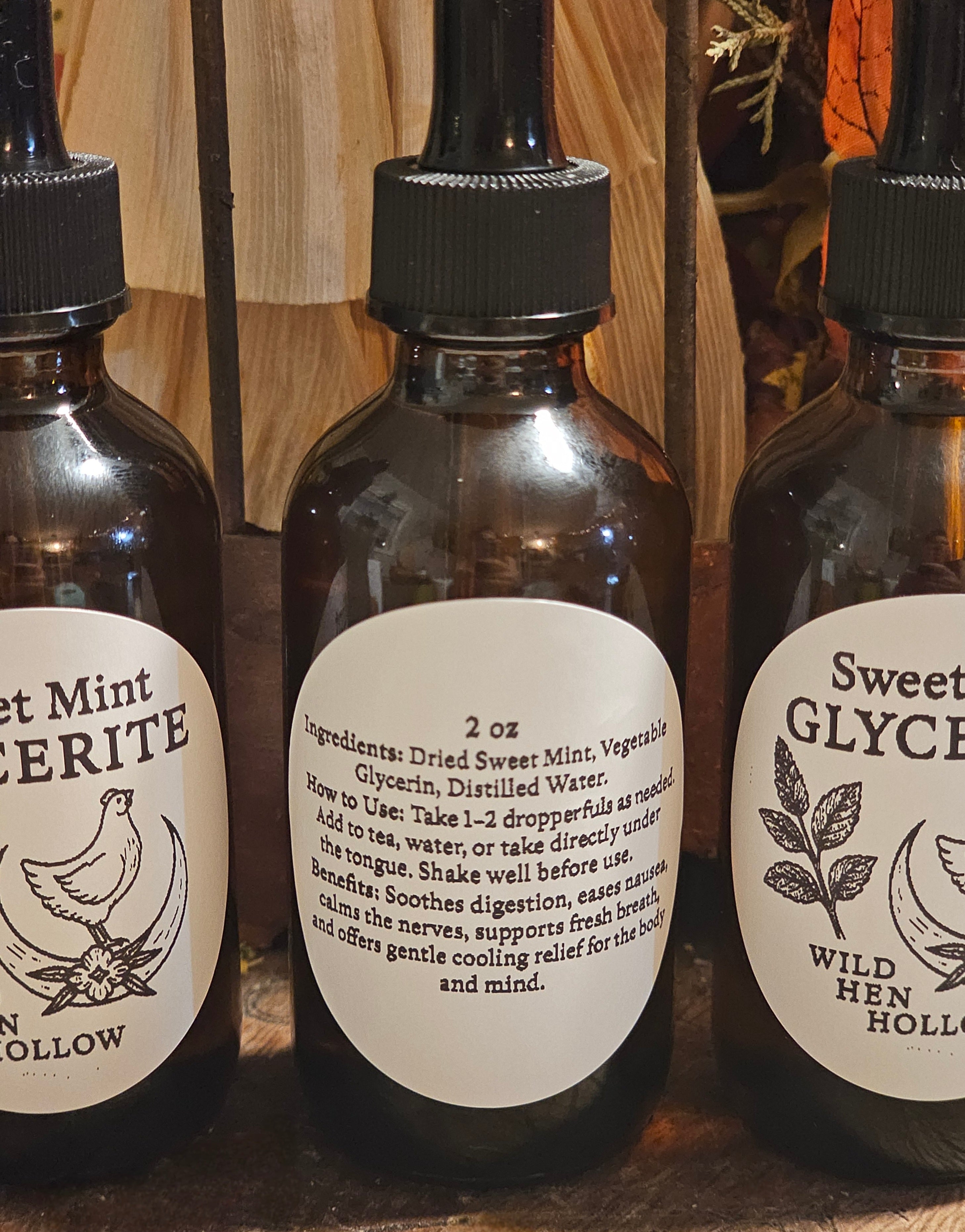 Sweet Mint Glycerite