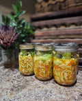 Fermented Turmeric Cabbage