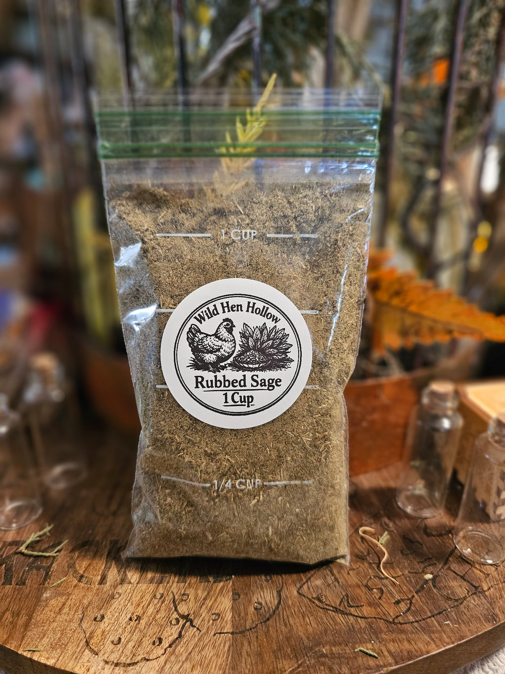 Rubbed Sage - 1 Cup
