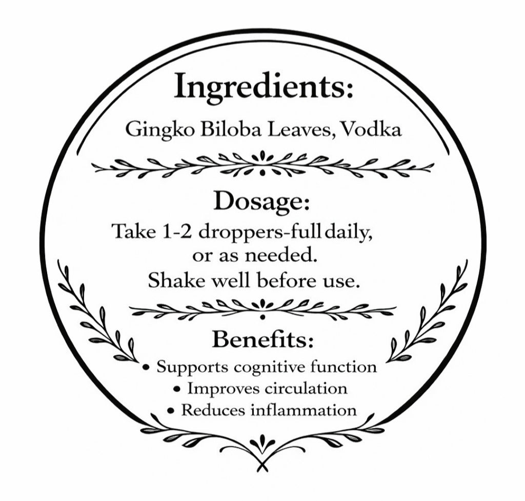 Gingko Biloba Tincture