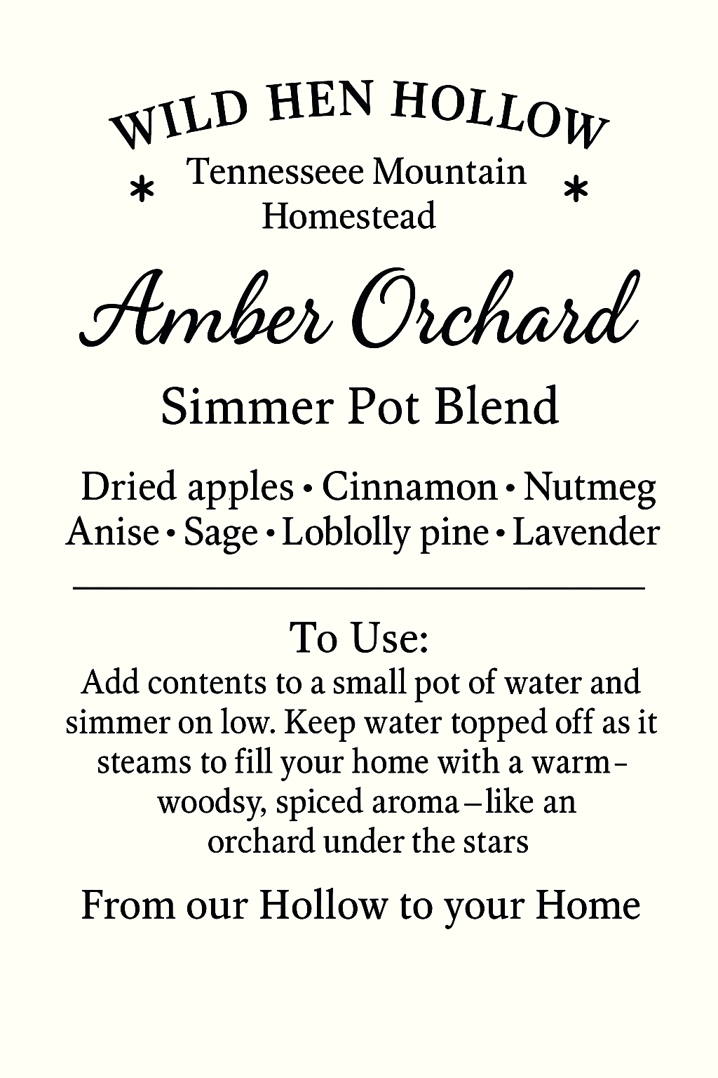 Simmer Pot Blend