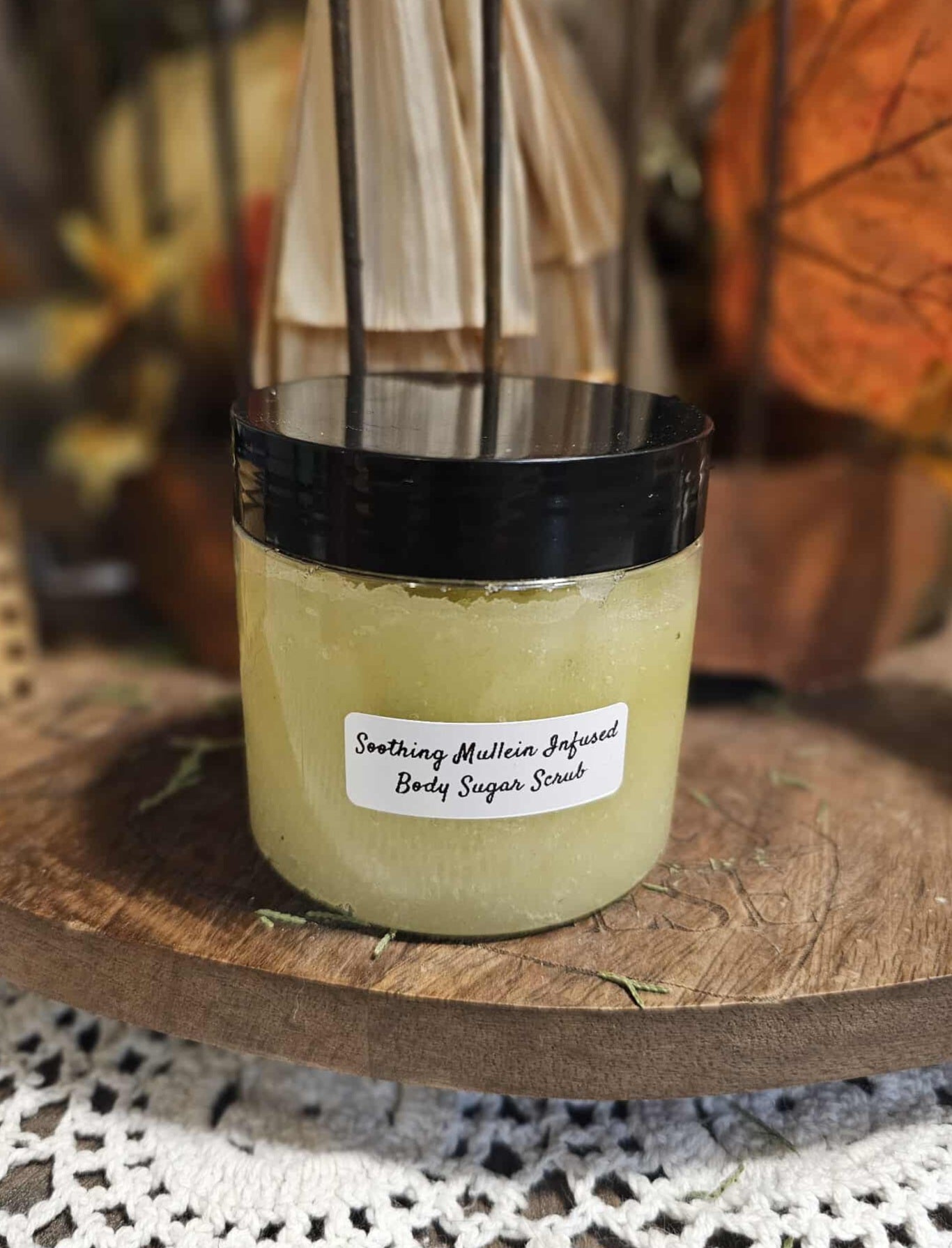 Soothing Mullein Infused Body Sugar Scrub