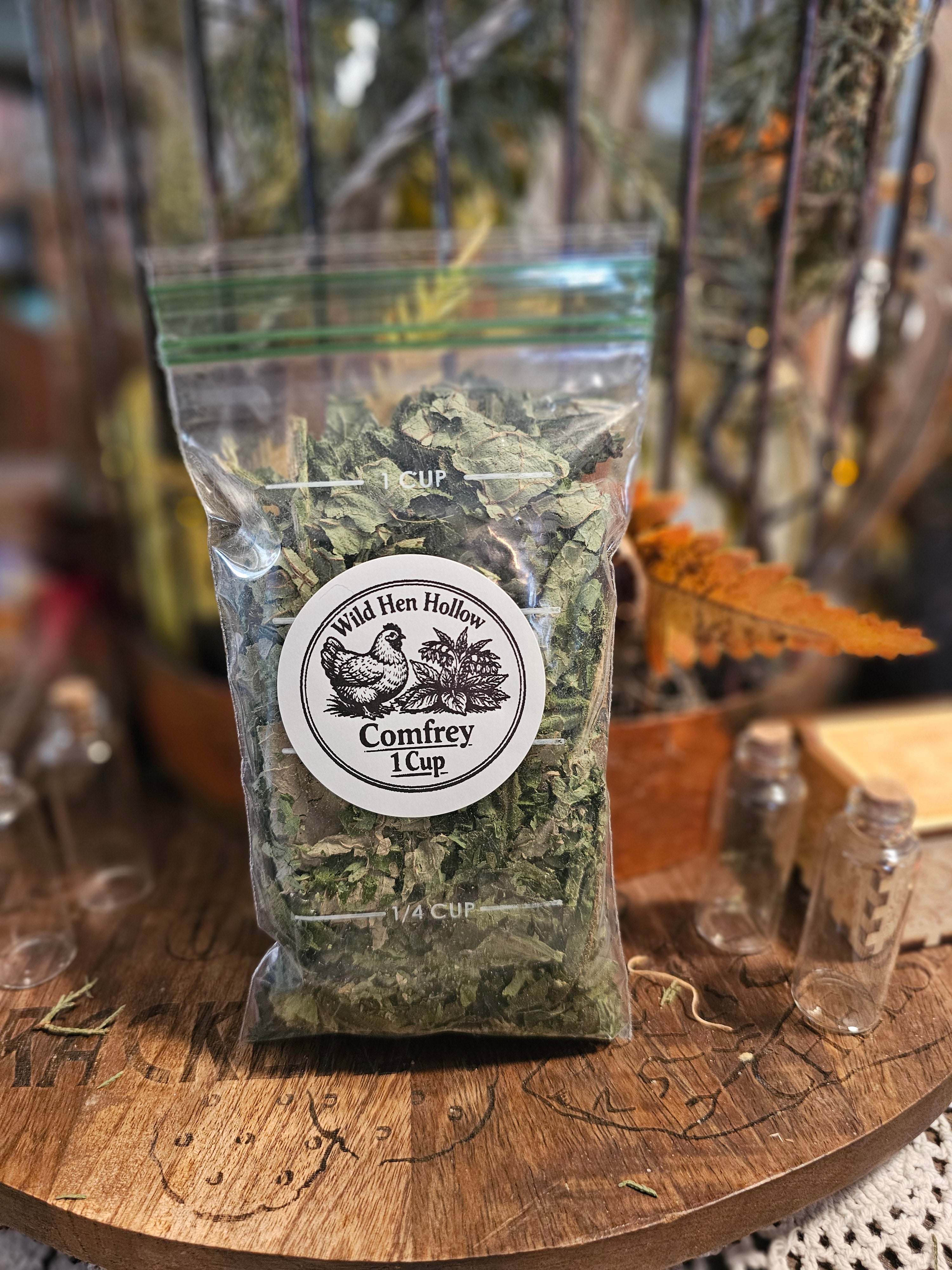 Dried Comfrey - 1 Cup