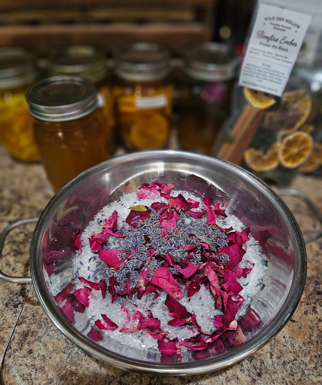 Lavender & Rose Magnesium Salt Soak