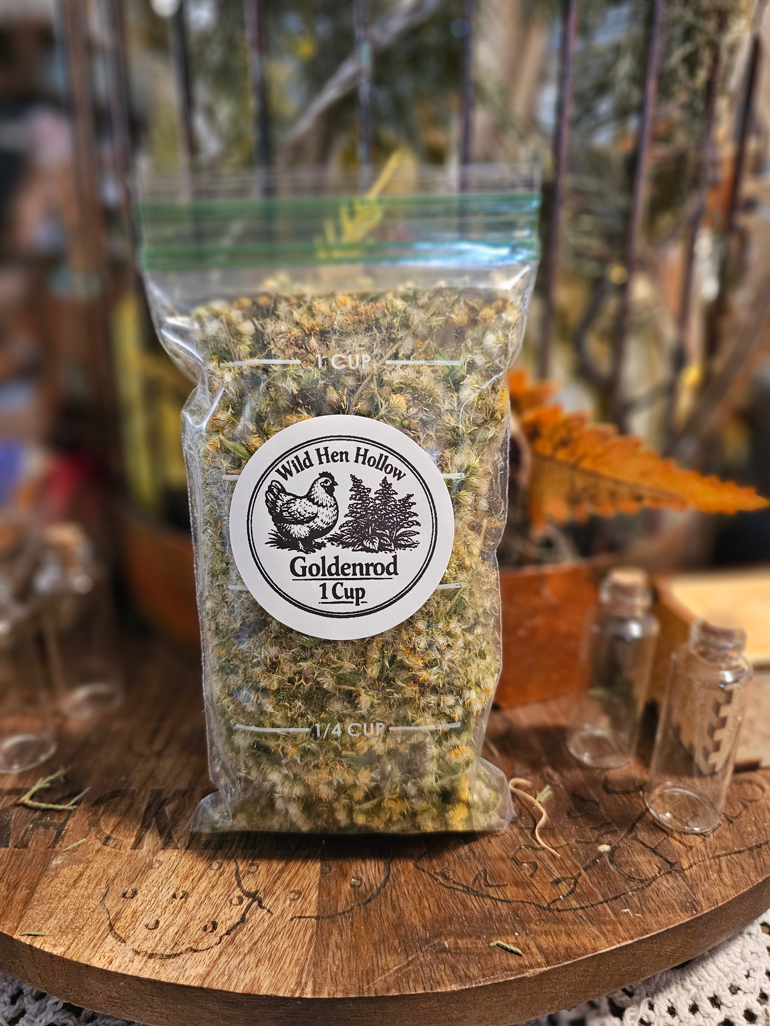 Dried Goldenrod - 1 Cup