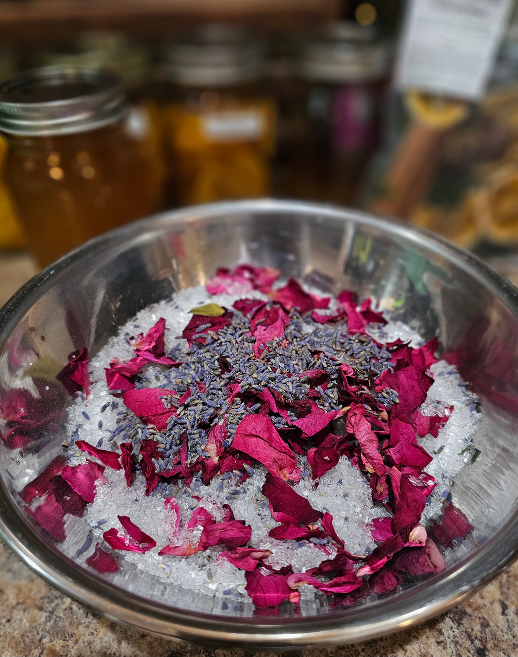 Lavender & Rose Magnesium Salt Soak