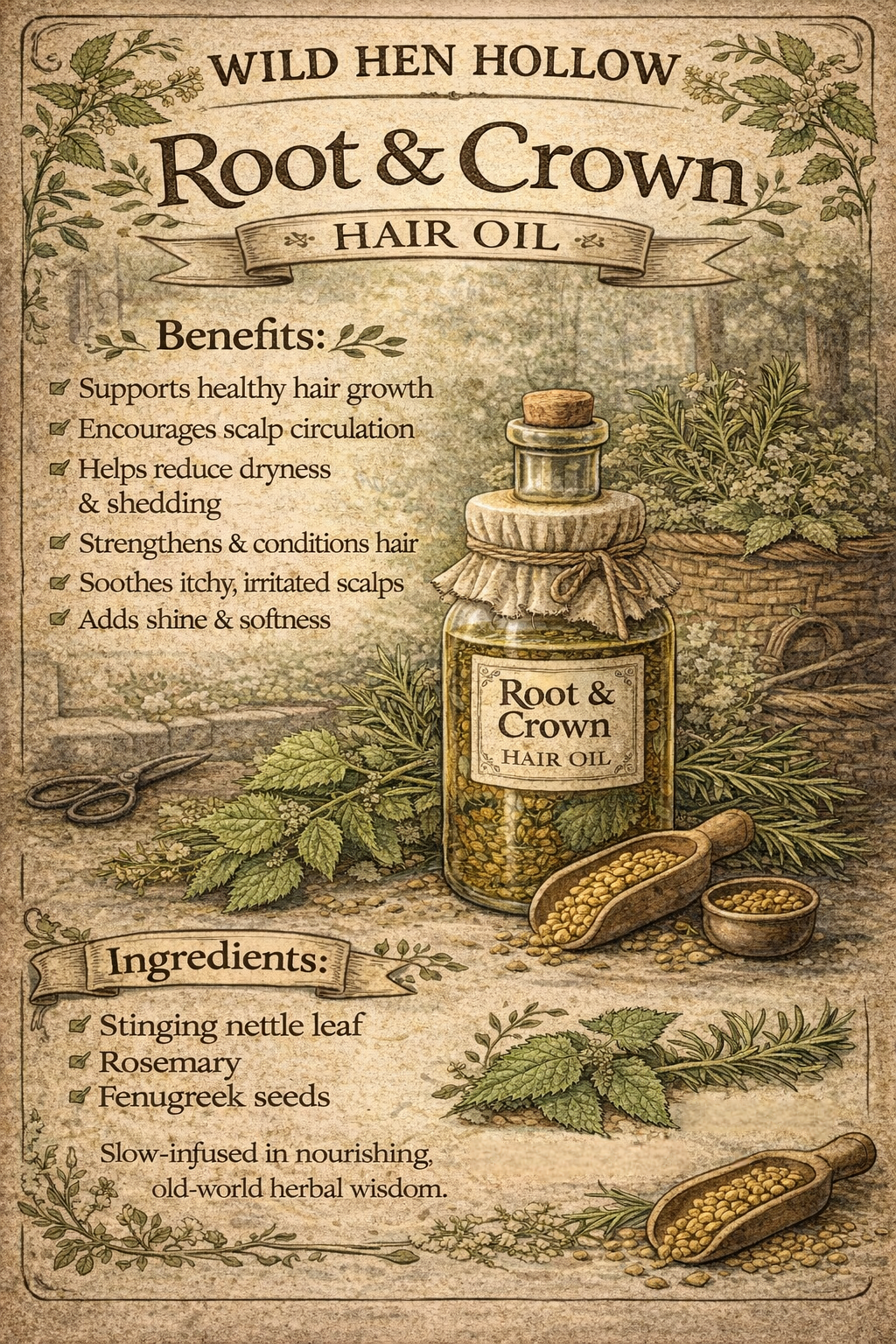 Root & Crown Hair Tonic Oil