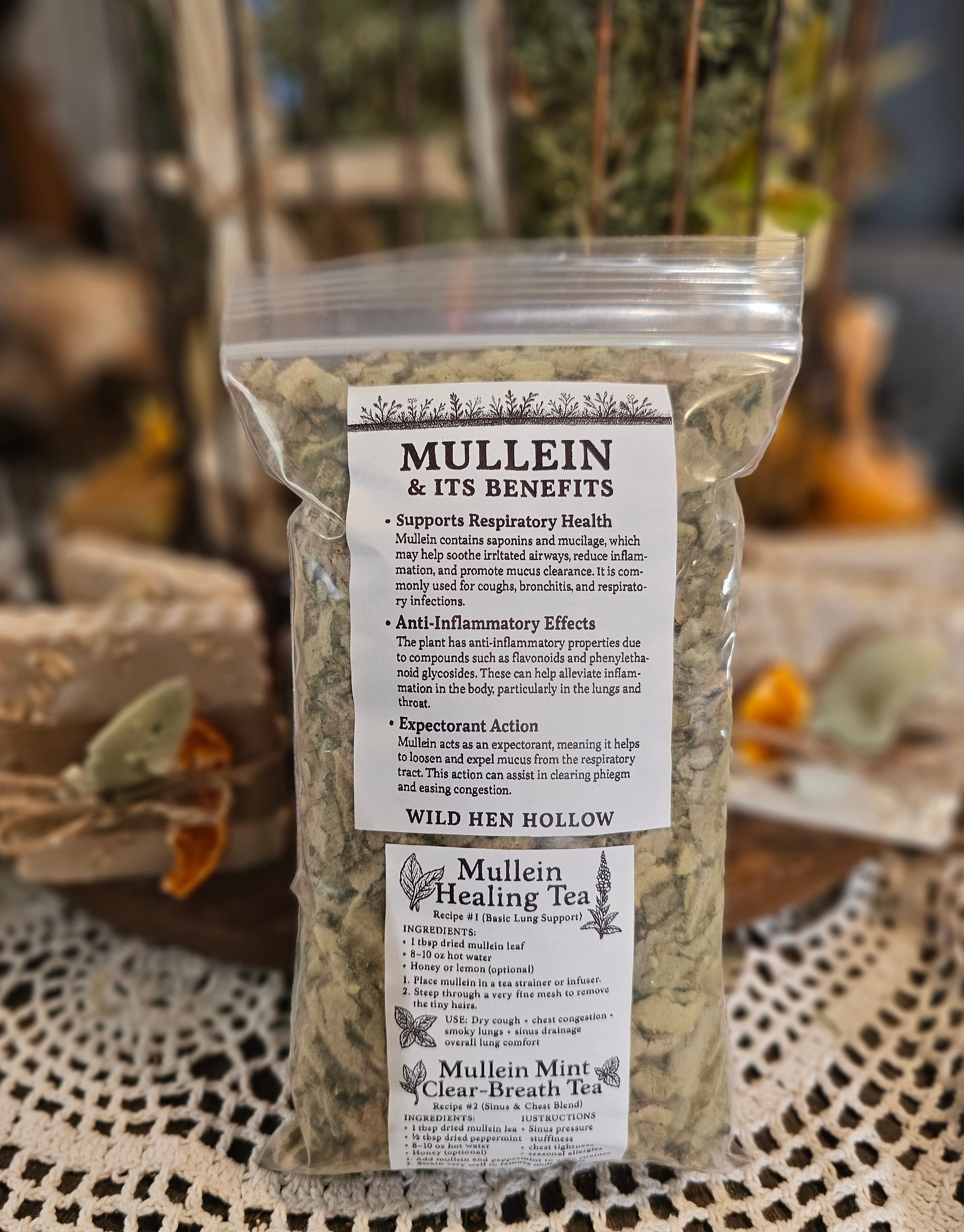 Dried Loose Leaf Mullein