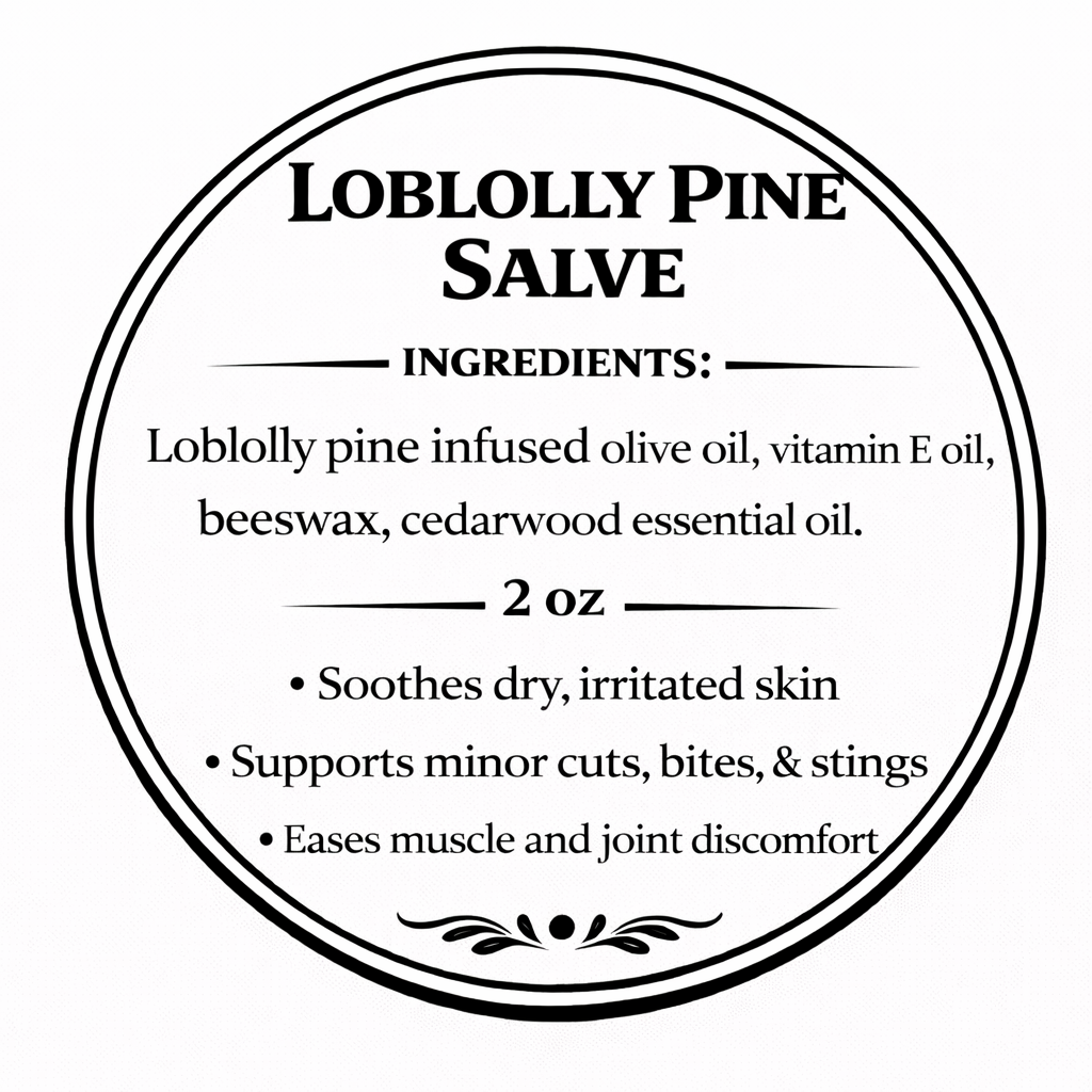 Loblolly Pine Salve
