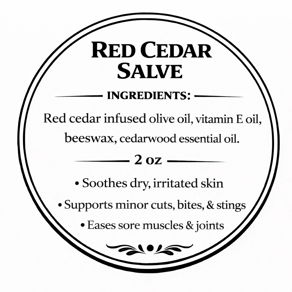 Red Cedar Salve