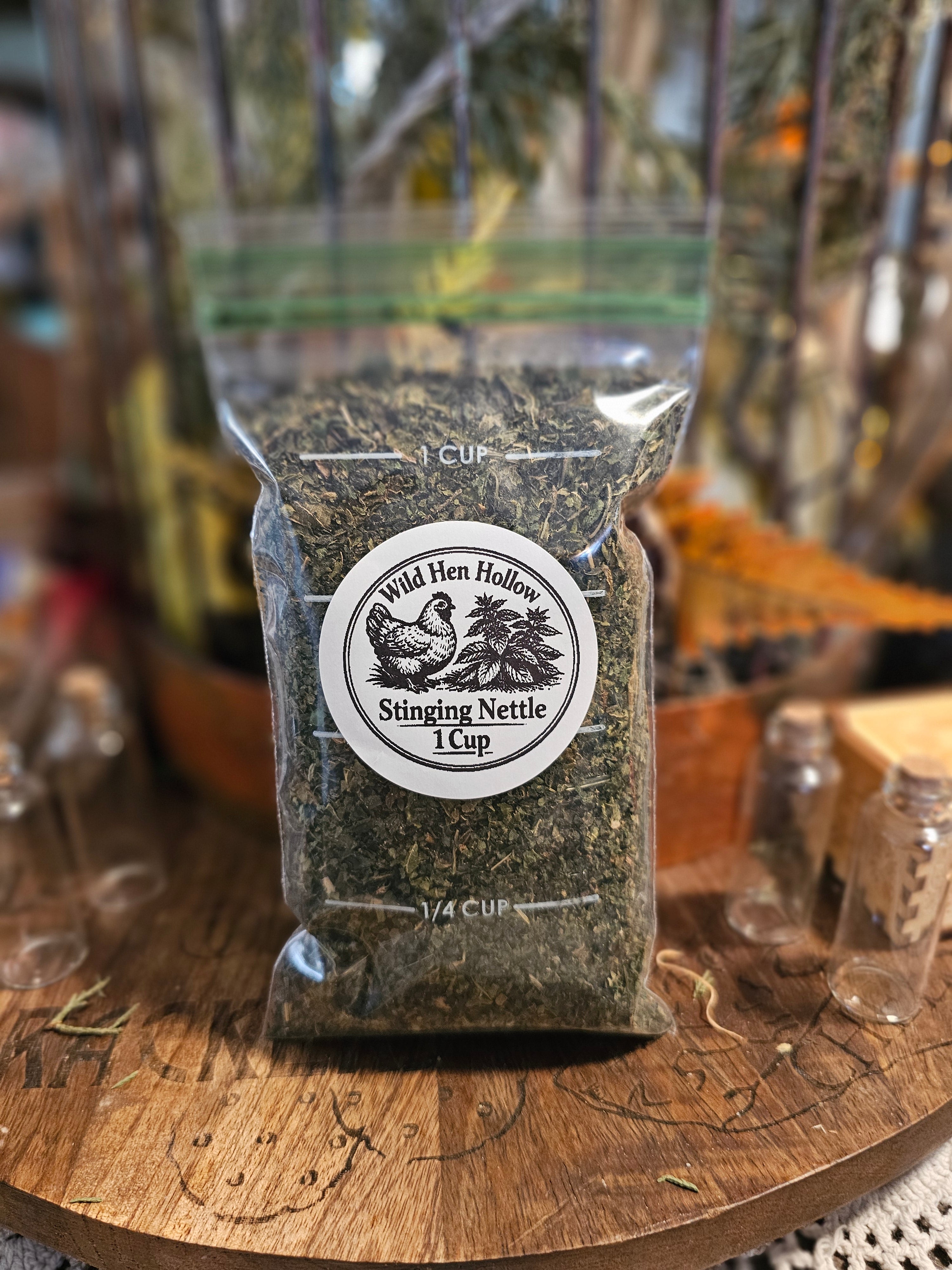 Dried Stinging Nettle - 1 Cup