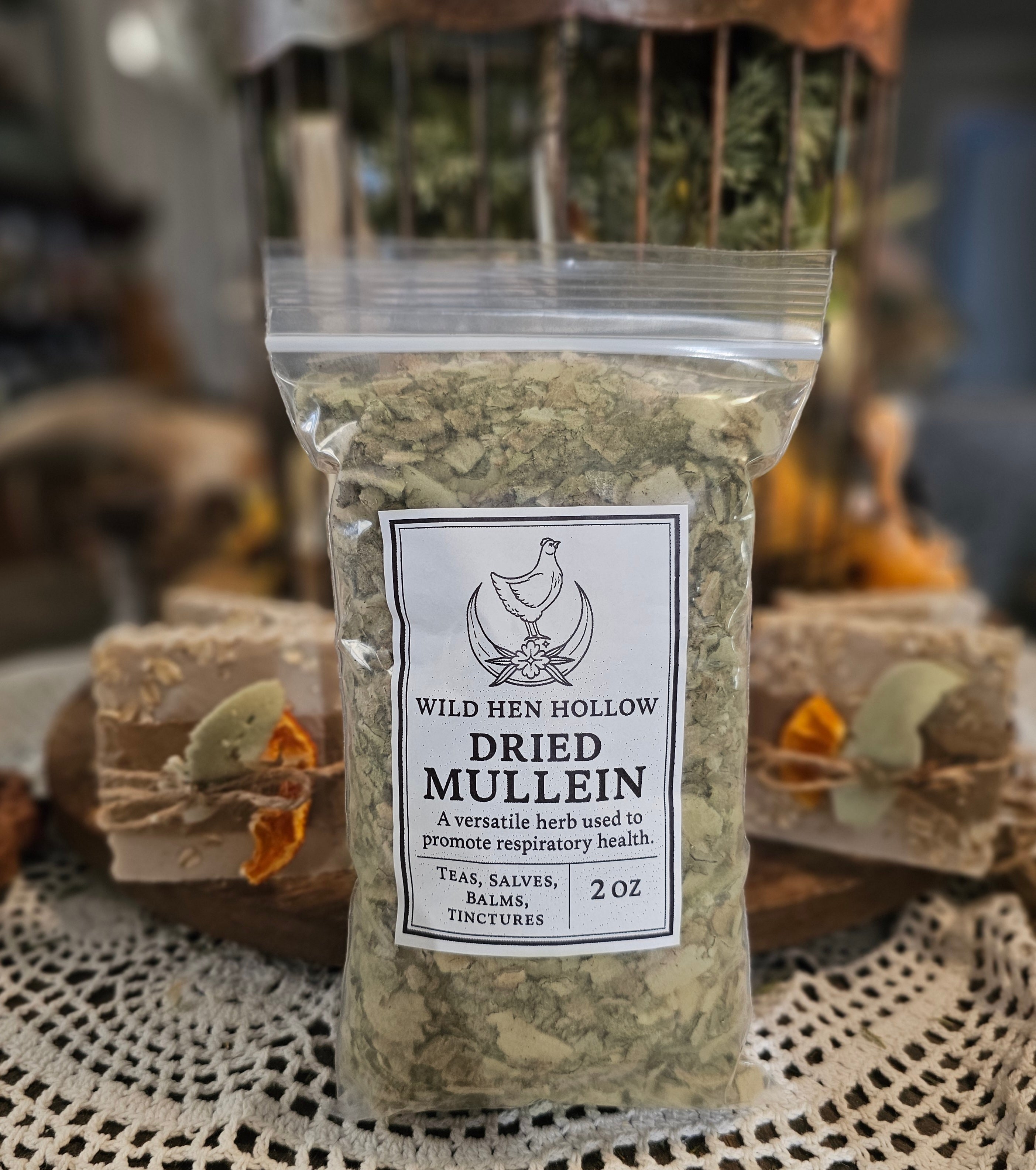 Dried Loose Leaf Mullein