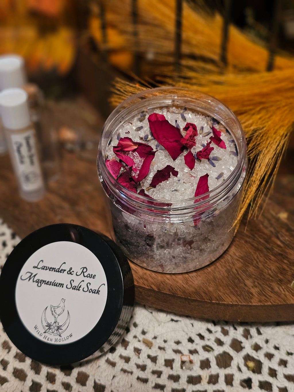 Lavender & Rose Magnesium Salt Soak