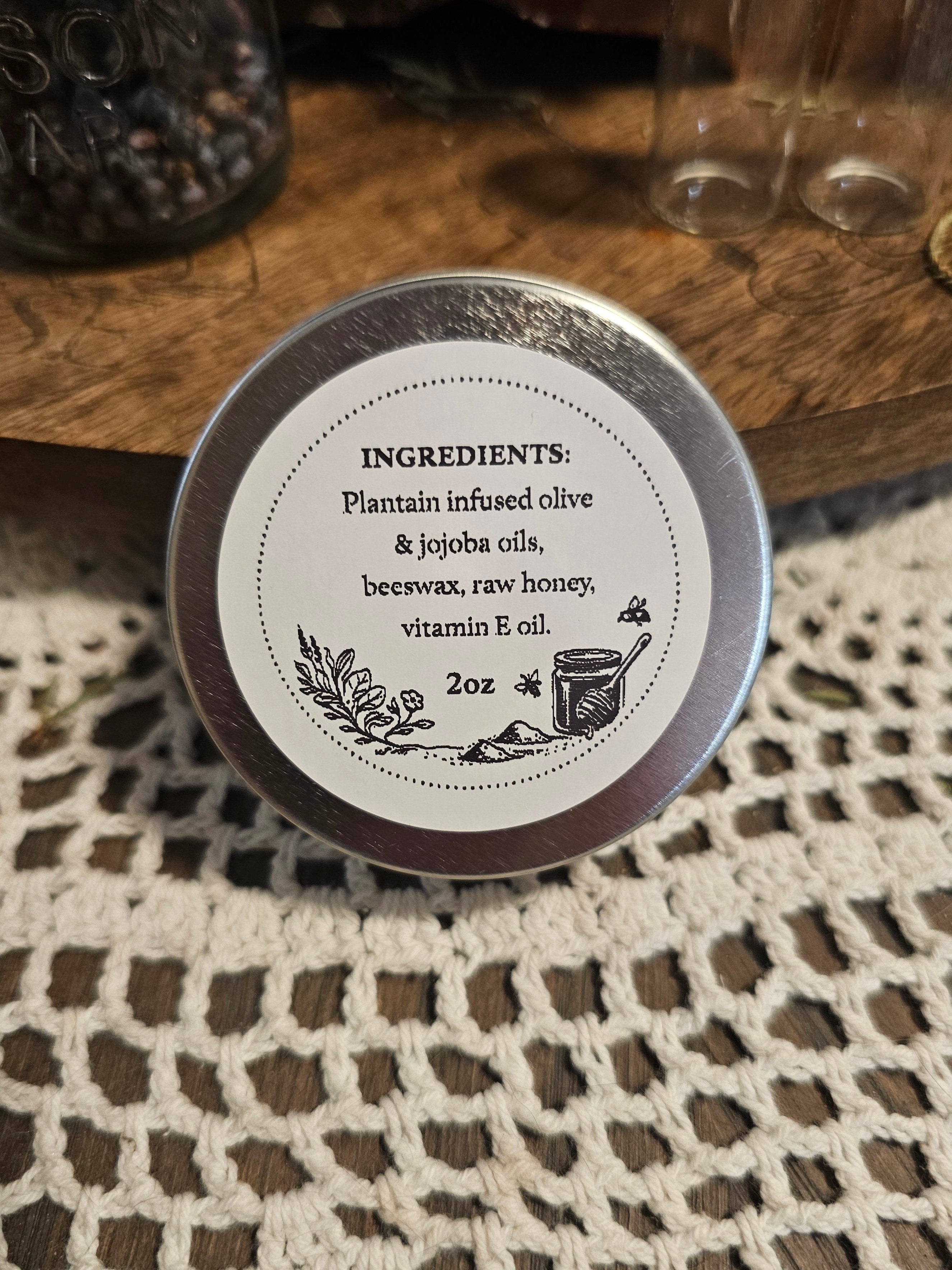 Plantain & Honey Drawing Salve